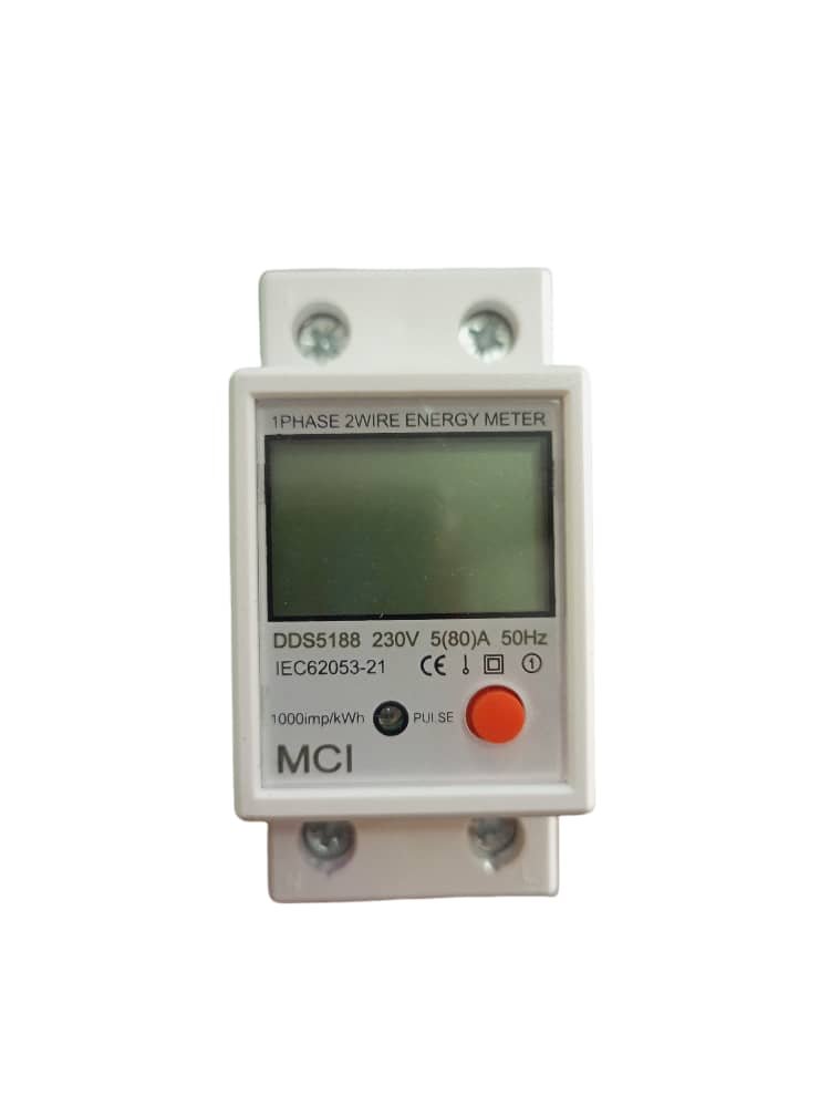 80A Energy Power Consumption Meter/Check meter / Unit Reader with reset ...
